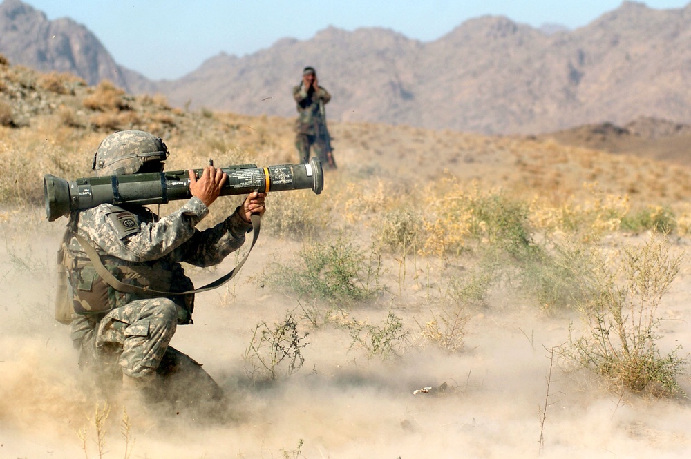 Airborne Soldier Destroys Taliban Safe House in Afghanistan