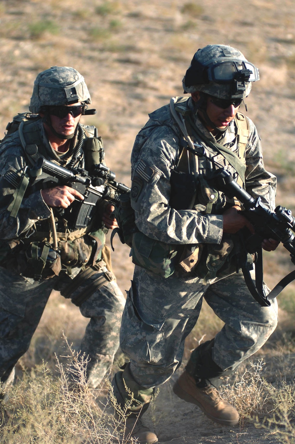 Airborne Infantry Sergeant Leads Squad on Patrol in Afghanistan