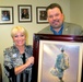 Artist Thomas Kinkade Donates Painting to Military Hospital