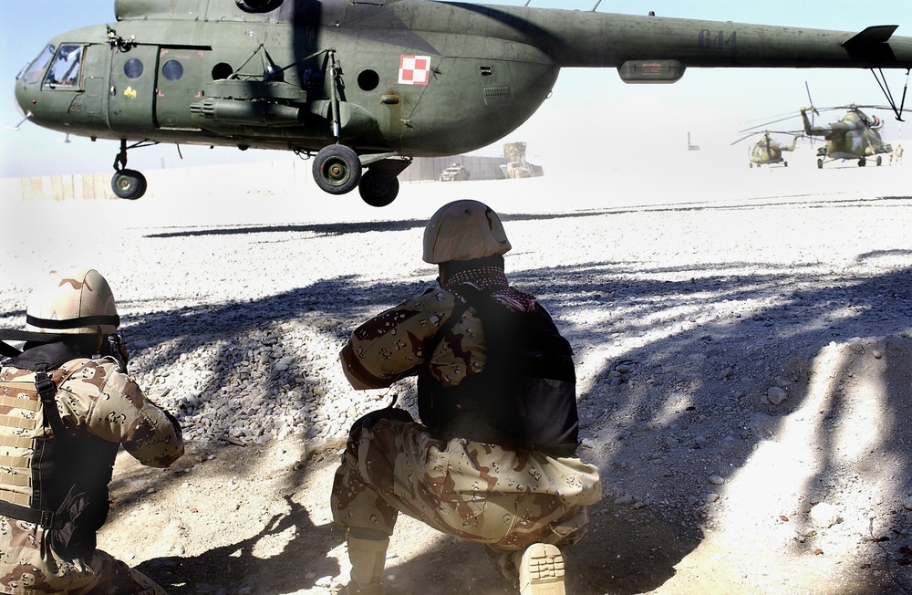 Iraqi 8th Division Showcases Capabilities in Air Assault Exhibition