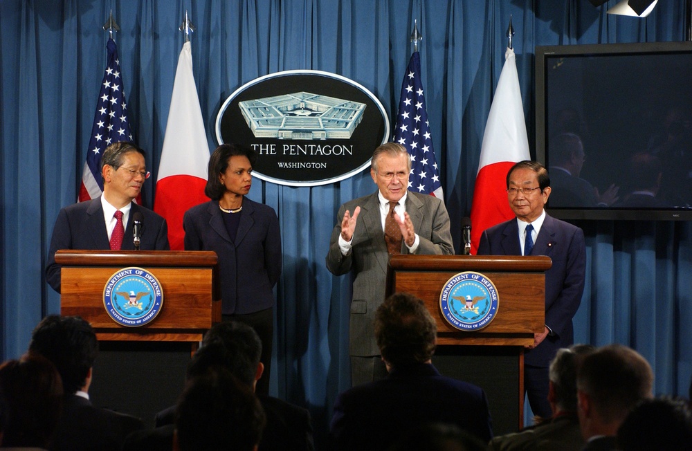 U.S. and Japan Defense Officials Discuss Alliance Transformation