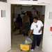 Air Force Tech. Sgt. Cleans Hallways at Armed Forces Retirement Home