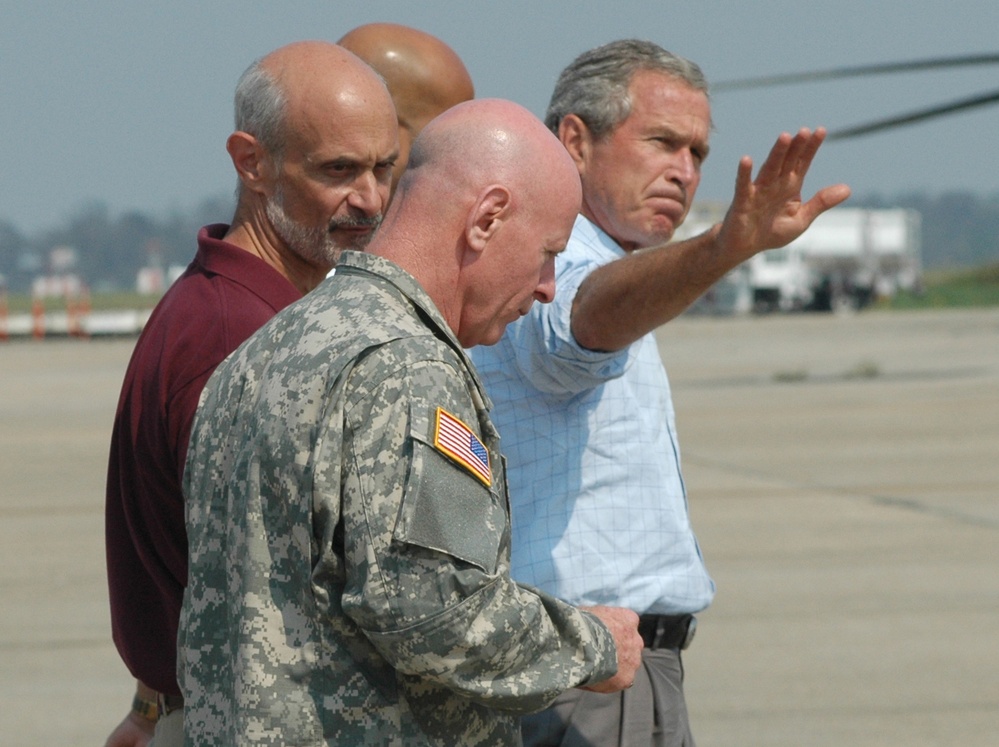 National Guard Leads Hurricane Katrina Recovery Efforts
