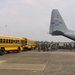 Military-Affiliated Elderly Evacuees Relocated to Andrews Air Force Base