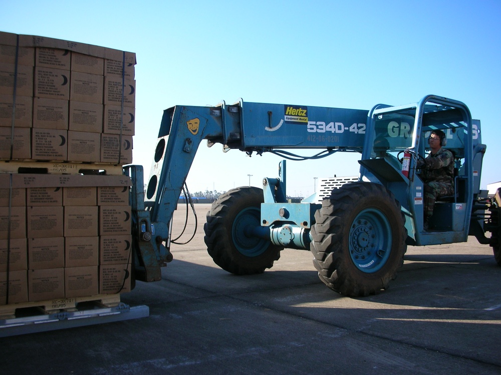 Air National Guard Delivers Vital Supplies to Mississippi Residents