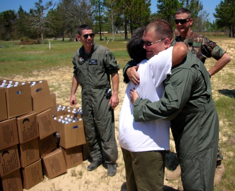 Ohio National Guard Delivers Supplies to Community After Storm