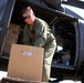 Ohio National Guard Crew Chief Loads Supplies for Hurricane Relief Mission