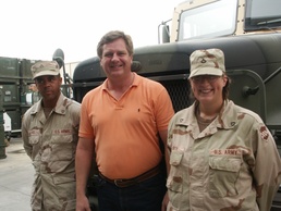9/11 Survivor Visits Troops in Baghdad to Express Gratitude