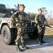 National Guard Troops Secure Entry Point in Long Beach, Miss.