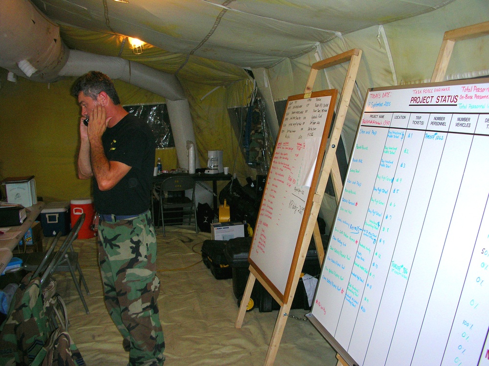 National Guard Assists in Hurricane Katrina Recovery Efforts in Bay St. Louis, Mississippi