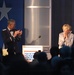 Surprised Mary Jo Myers Accepts USO 'Spirit of the USO' Award