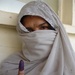 Afghan Woman Proudly Shows Ink-Stained Finger After Voting