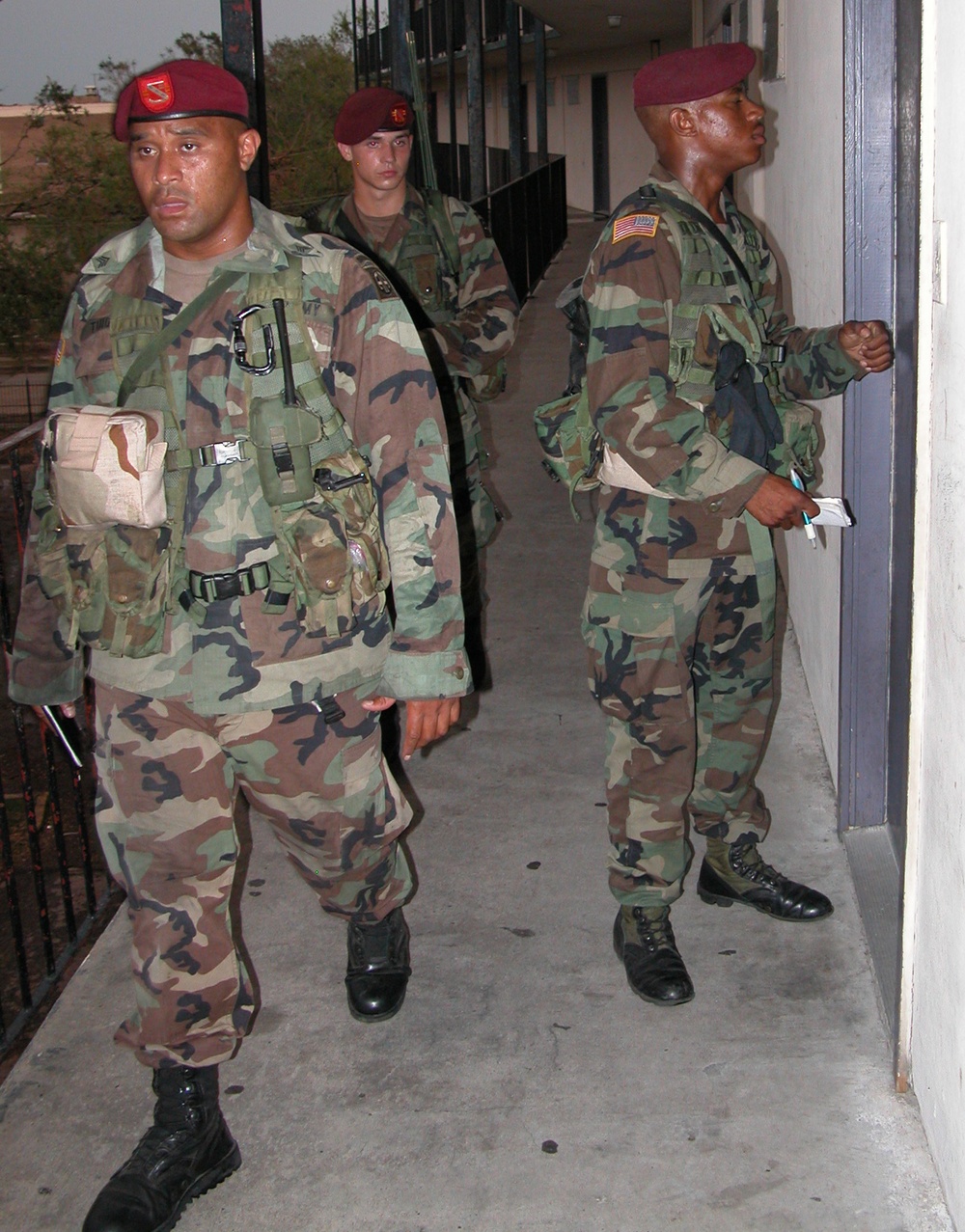 Paratroopers Search for Katrina Survivors in New Orleans