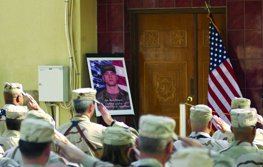 Soldiers Honor Fallen Comrade with Computer Lab Dedication