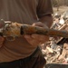 Civil War Relic Recovered from Beauvoir Ruins