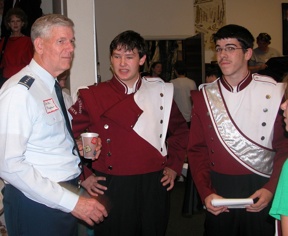 Air Force Gen. Richard B. Myers, Chairman of the Joint Chiefs of Staff, Visits Alma Mater