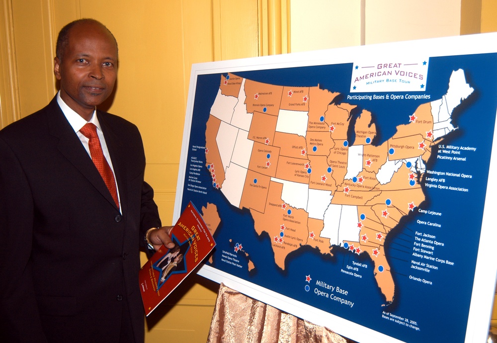 National Endowment for the Arts Launches &quot;Great American Voices Military Base Tour&quot;