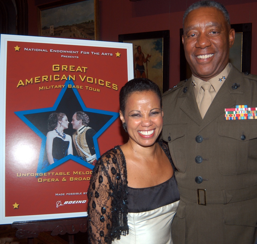 Marine General Honors Soprano After Smithsonian Performance