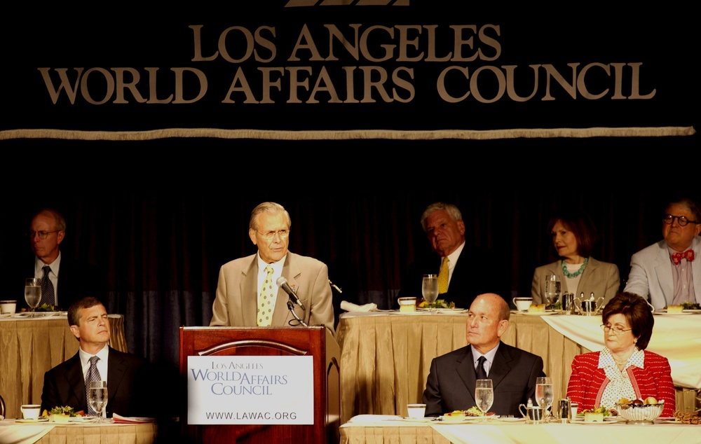 DVIDS - News - Rumsfeld: Resolve, Not Retreat Required in Terror War
