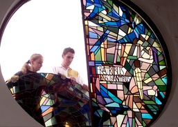 Berlin Airlift Memorial Window Removed from Rhein-Main Air Base Chapel