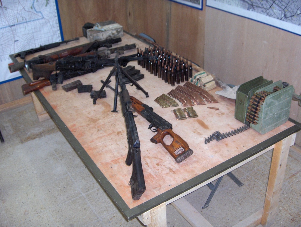 Iraqi, U.S. Forces Seize Weapons After Failed Terrorist Attack in Baghdad