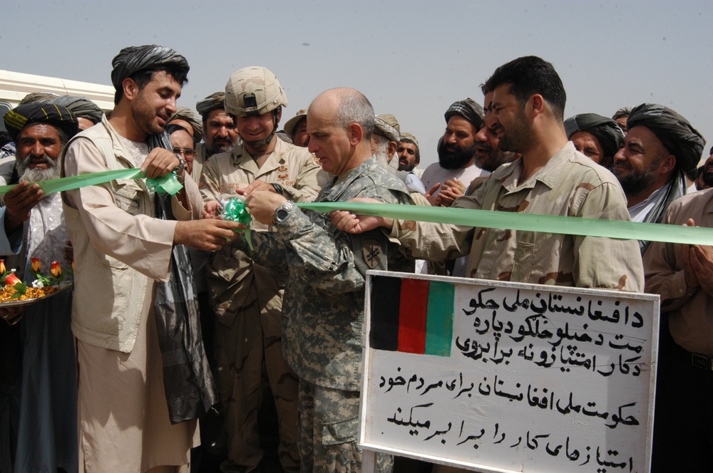 New Bridge in Kandahar Connects Village to Vital Services