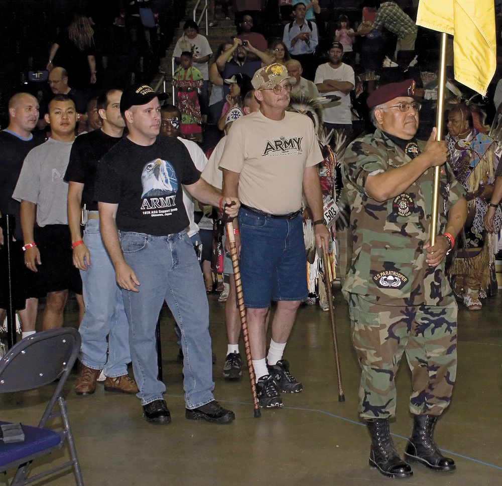 Wounded Warriors Honored at National Powwow
