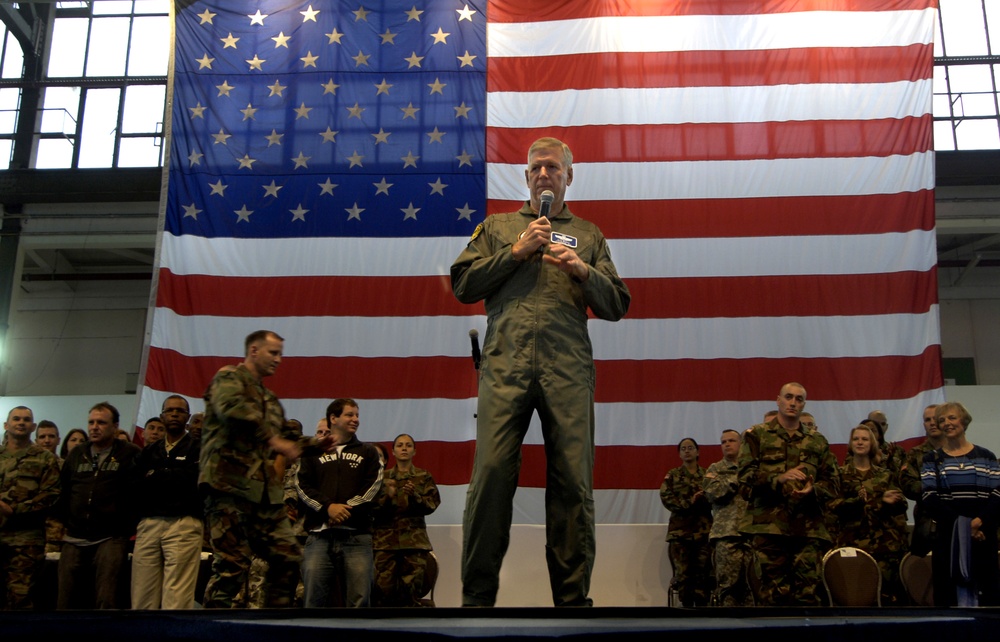 Gen. Myers Visits Troops Overseas, Boosts Morale