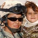 Texas National Guard Soldier Befriends Iraqi Child During Civil Affairs Mission