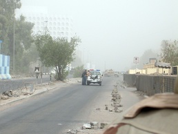 Iraqi Forces Disarm Suicide Bomber Vest at Checkpoint