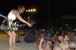 ThundHerStruck Entertains Deployed Troops in Afghanistan