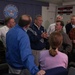 Rumsfeld Holds Airborne News Conference En Route to Kyrgyzstan