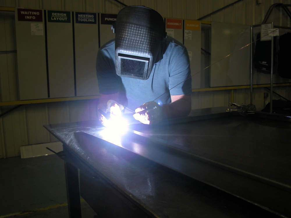Veteran Welder Helps Keep Troops Safe in Iraq