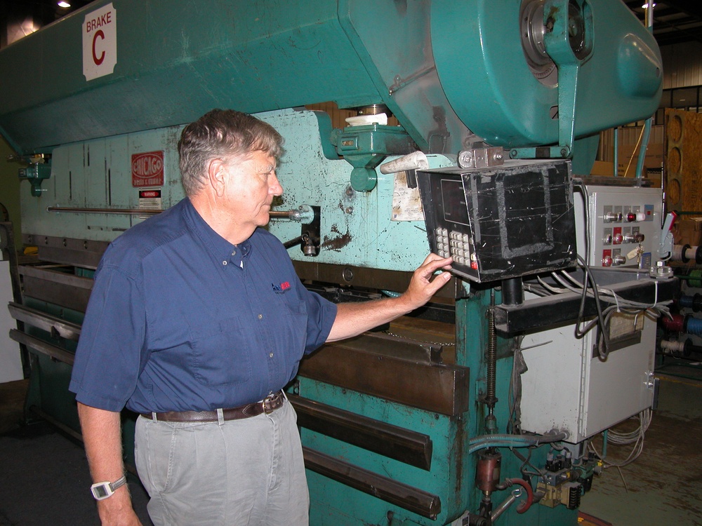 Maryland Man Helps Produce Armored Windshield Frames for Humvees