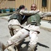 Army Officers Demonstrate Martial Arts Techniques at Marine Corps Training