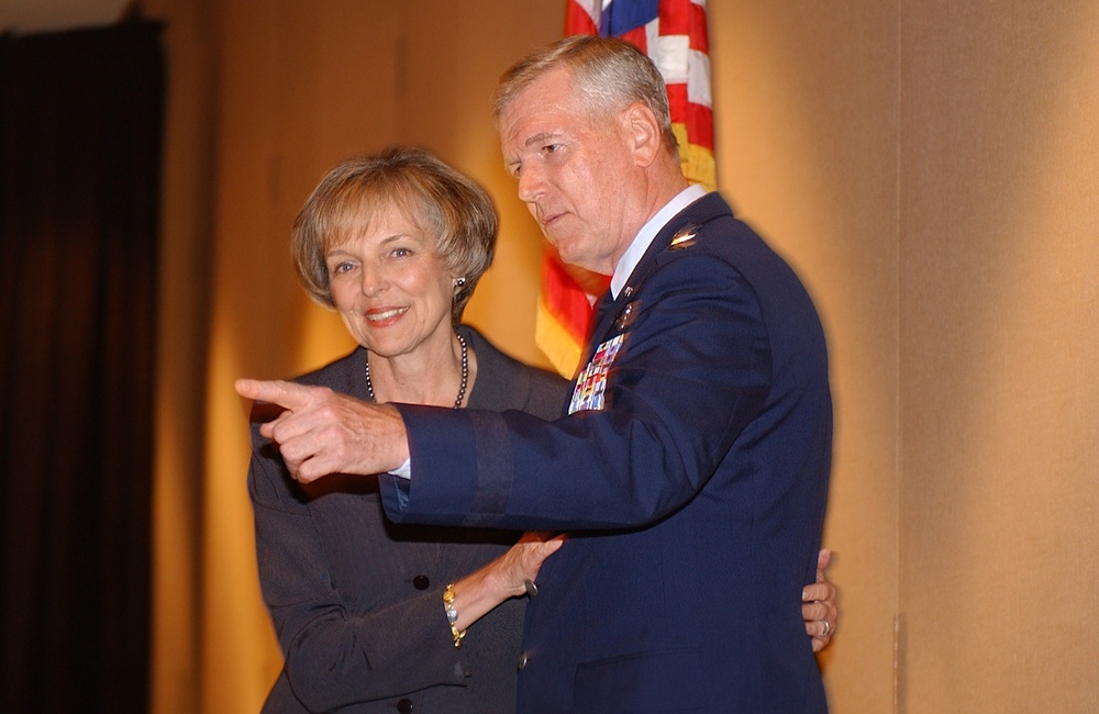 Gen. Richard B. Myers and Wife Honored for Supporting Military Families