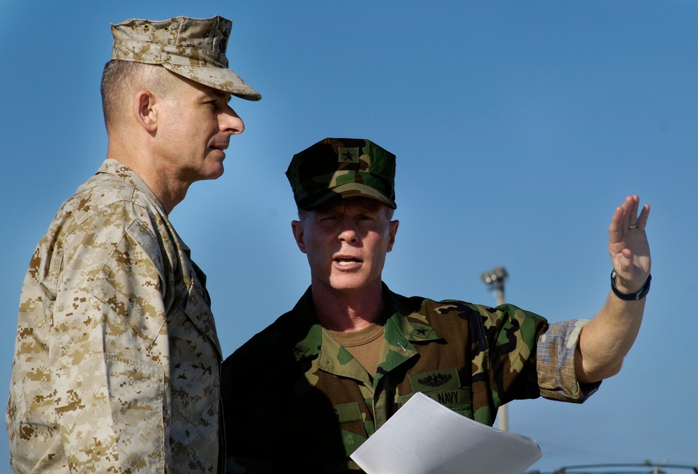 Joint Chiefs Chairman Visits Naval Guam Base