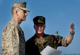 Joint Chiefs Chairman Visits Naval Guam Base