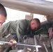 Army Mechanics Repair Bradley Fighting Vehicle in Iraq