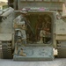 American, Iraqi Troops Patrol Together in Hit, Iraq