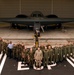 Top U.S. Military Leader Visits B-2 Stealth Bomber Squadron in Guam
