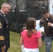 Country Star Josh Gracin Gifts Drumstick to Young Fan at Army Birthday Celebration