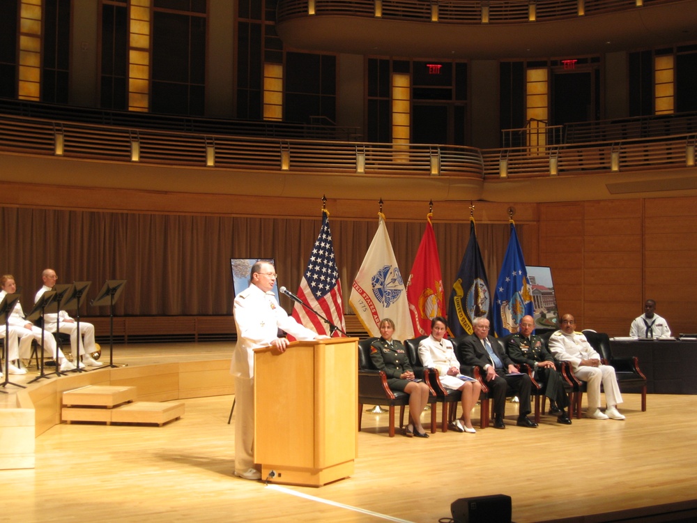 Vice Chairman of Joint Chiefs Speaks at Joint Service Graduation Ceremony