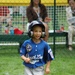 Young Slugger Sprints to First Base at White House T-Ball Event