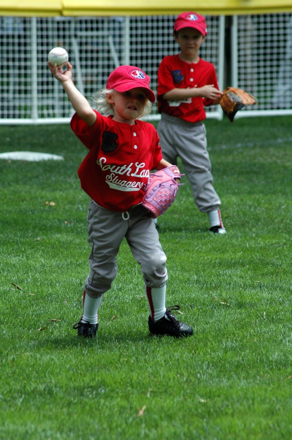 Little Leaguer's Aggressive Throw Highlights White House T-Ball Series