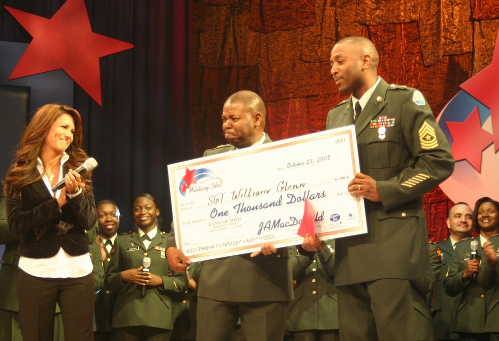 Alabama Guardsman Wins 2005 Military Idol Competition in Germany