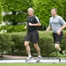 Wounded Warrior Runs with President Bush at White House