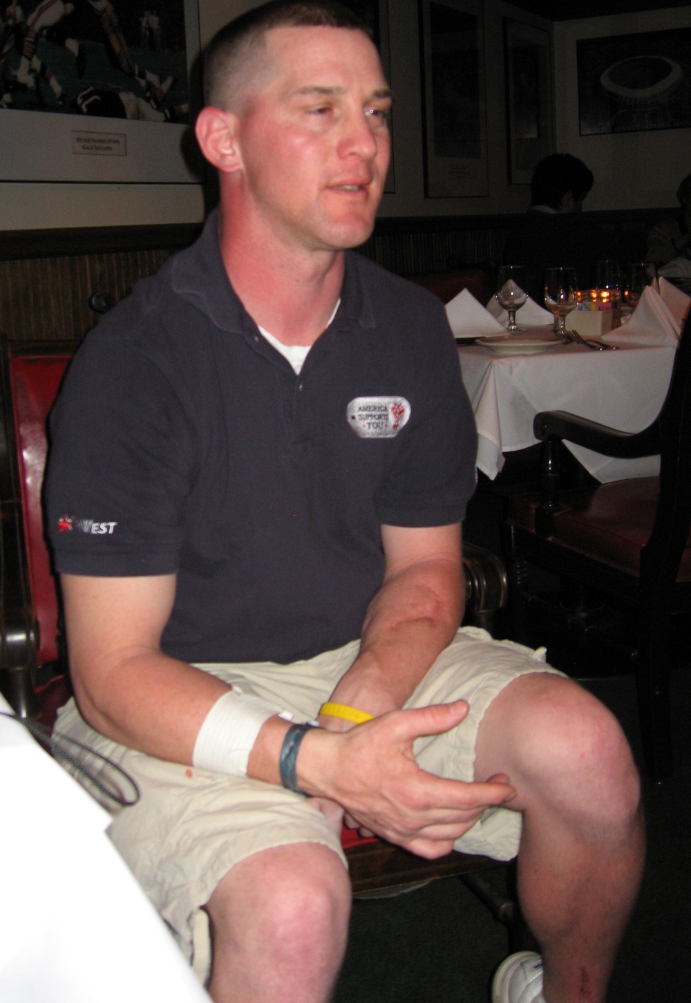 Wounded Warrior Advocates for Newly Injured Troops