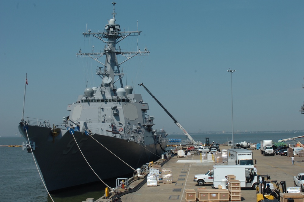 Navy's Newest Destroyer Sets Sail for Maiden Voyage with Enterprise Carrier Strike Group