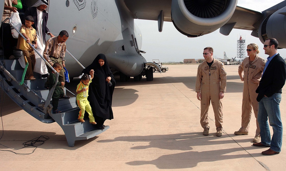 Iraqi Children Return Home After Medical Treatment